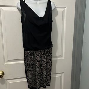 Cache Gold Beaded Dress